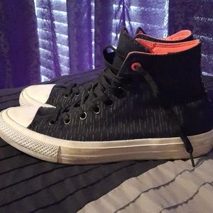 Black Converse w/ Lunarlon